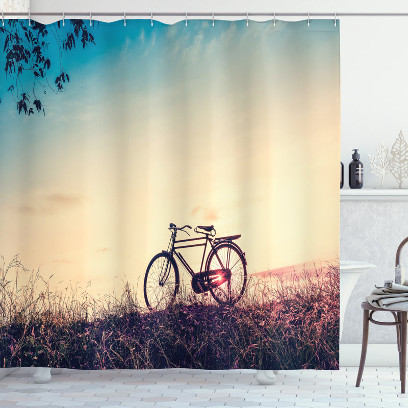 Betheny 13 Piece Polyester Shower Curtain Set, 200cm H x 175cm W