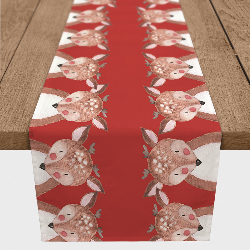 Reindeer Pals Table Runner, 72" L x 16" W