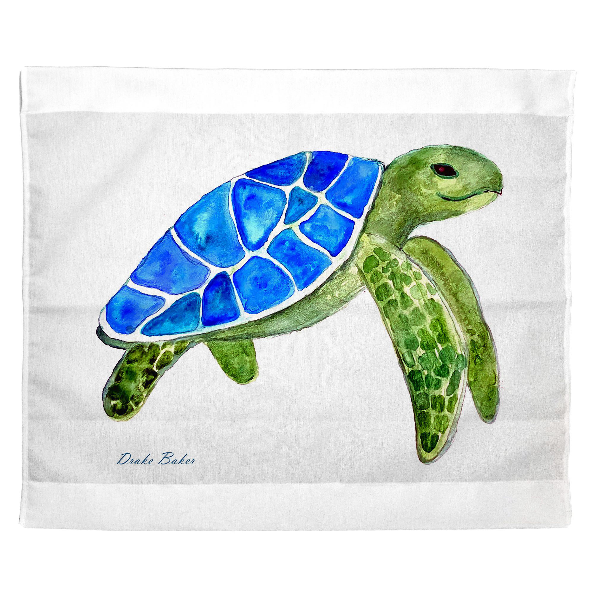 Bay Isle Home™ Drake's Sea Turtle Outdoor Wall Hanging 24x30 - Wayfair ...
