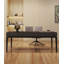 Bureau en bois massif clair et luxueux-520325267