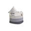 Ensemble de 3 bacs de rangement en tissu