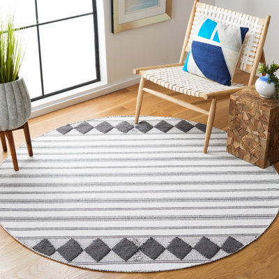Breckenridge Flat Weave Cotton Geometric Rug