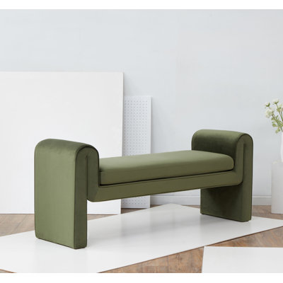 Banc en velours Deshai
