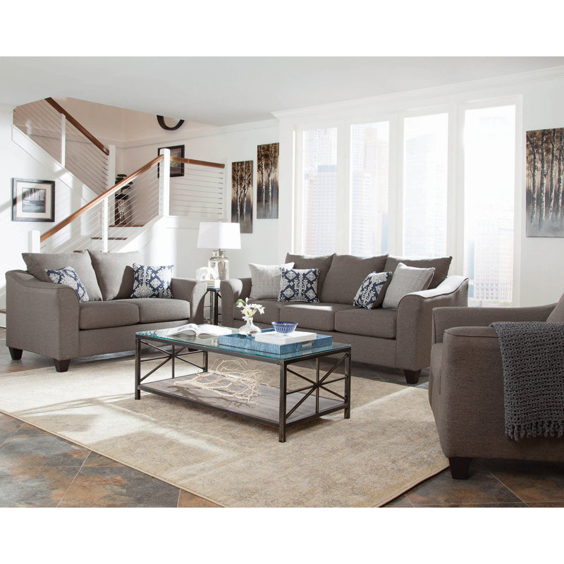 Dejsha 59.6'' Upholstered Loveseat
