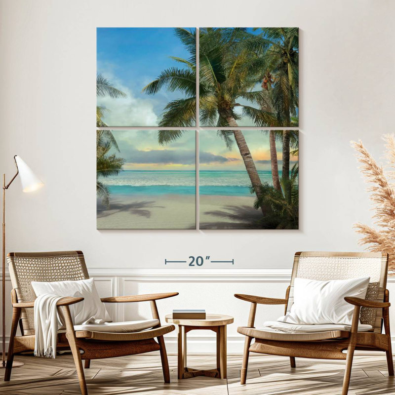 Gillard A Found Paradise II, 57" H x 57" W