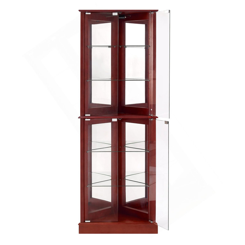 Armoire d'angle Curio