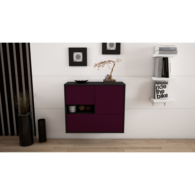 Rubenstein 92cm Sideboard, Purple