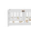 Lit plateforme avec barrière de sécurité et porte de chambre à coucher Iyania Kids-2003664225-2003664238