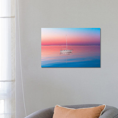 Lakescape VI by James McLoughlin - Wrapped Canvas Print