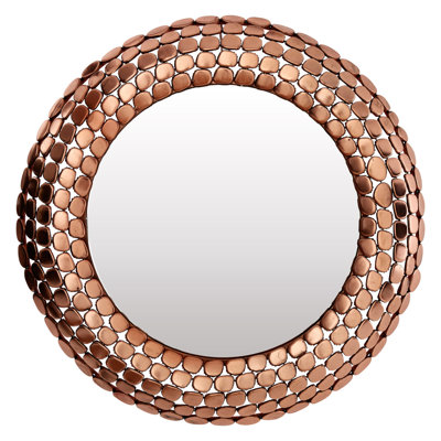 Syverson Metal Flat Wall Mirror