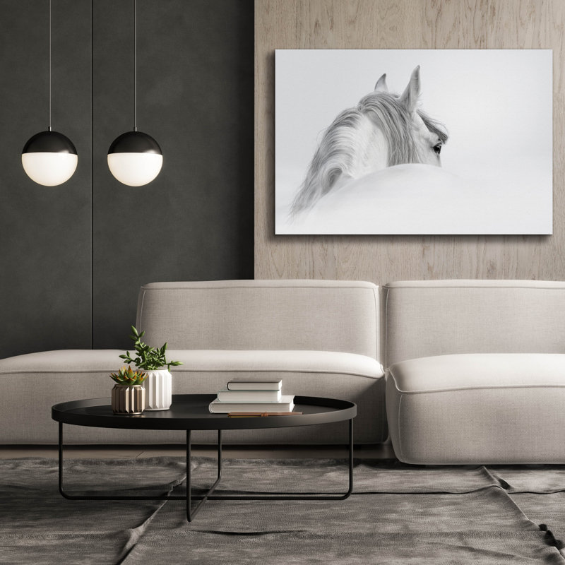 «White Horse» par PhotoINC Studio, H 40 po x l 60 po x P 1,5 po