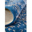 Tapis bleu touffeté à la main Leeson-1580835182