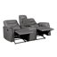 Ensemble de canapé inclinable 3 pièces gris-1636057970-1636057981