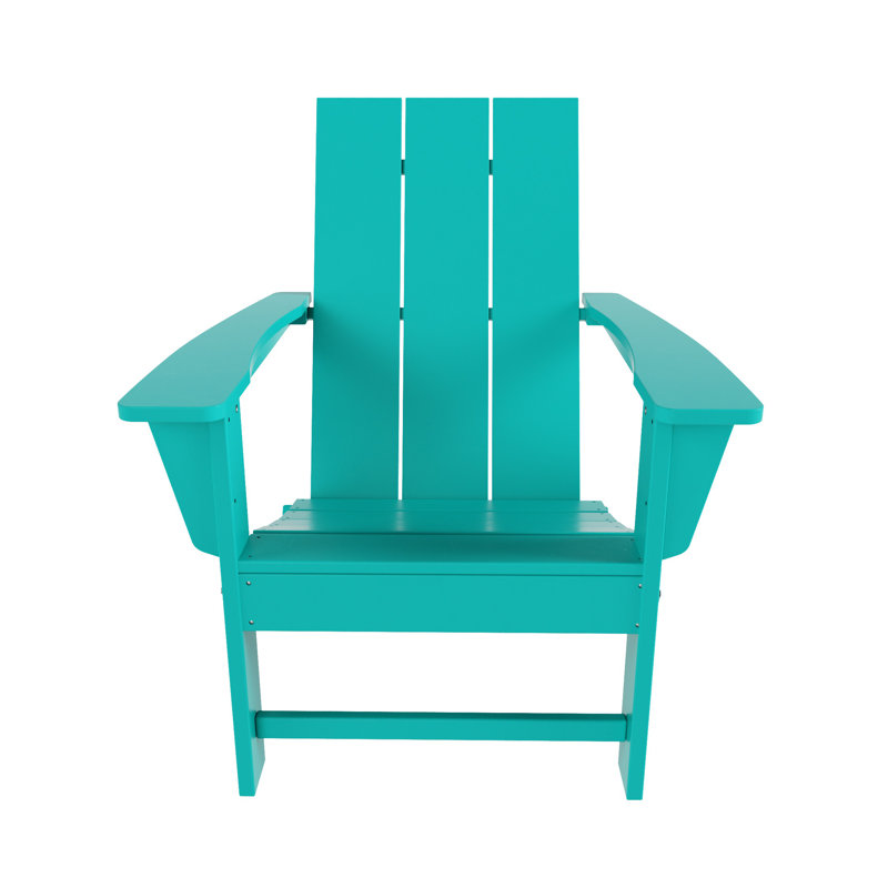 Chaise Adirondack pliante en plastique PEHD Joubert, Turquoise