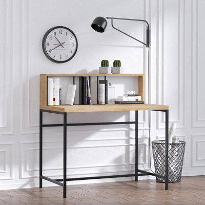 Metal Base Writing Desk