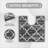 Norreta U Shaped Contour Bath Rug with Non-Slip Backing