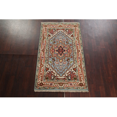 Handmade Traditional  Oriental Wool Rug 3x5