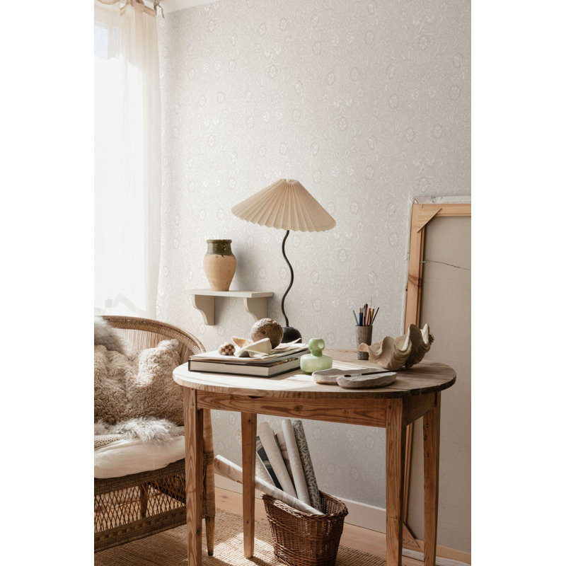 Villa Dalaro 2 Floral Wallpaper Roll, Sandstone