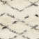 Powell Hand Tufted Nz Wool/Cotton Geometric Rug in Ivory