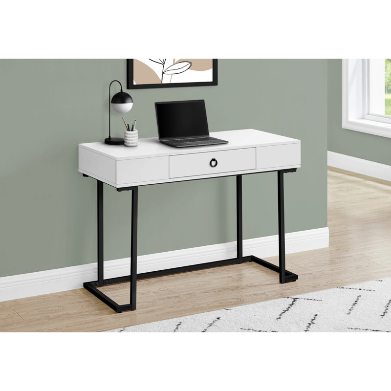 Latitude Run® Computer Desk, Home Office, Laptop, Storage Drawers, 42"L ...