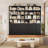 82.7"tall Bookcases With Drawers & Doors, White-1983333887