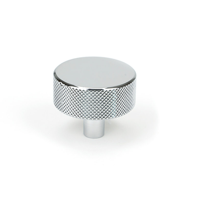 Round Knob, 4 cm, Polished Chrome