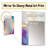 Liquid Universe With A Touch Of Gold V - Liquid Ink Wall Mirror, Modern Decorative Mirror, Printed Metal Art-596335423