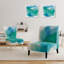 Fauteuil de chambre rembourré Sea Glass