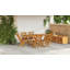 Zaynab 6 - Person Patio Dining Set with Rectangular Table