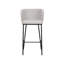 Mina Upholstered Counter Stool with Metal Frame-95982242