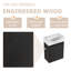Dziadon 15.97'' Single Bathroom Vanity with Resin Top