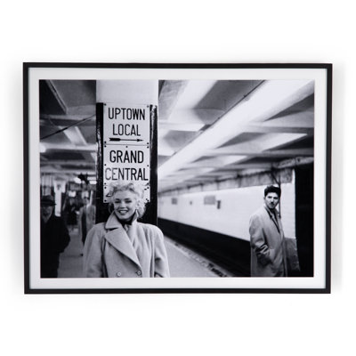 Grand Central Marilyn Print by Getty Images