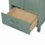 Meuble-lavabo 24 po avec lavabo en céramique, armoire Storae autoportante avec poignées argentées, portes à fermeture douce