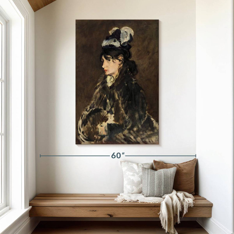Leisha Berthe Morisot 1869-1873, H 48 po x l 32 po