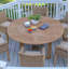 Fleur 63" Wooden Dining Table-1814219111