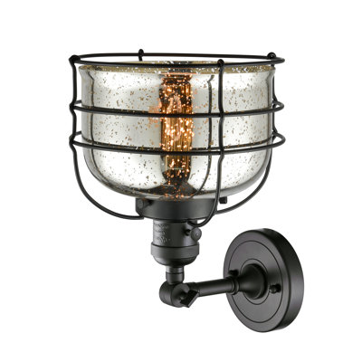 Applique murale 1 lumière 9 "Bell Cage