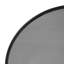 Pare-feu arqué de 103,5 cm (40,75 po), 103,5 x 20 x 85 cm (40,75 x 7,87 x 33,46 po), en fer, monobloc, noir, panneau unique en maille arquée-985960680
