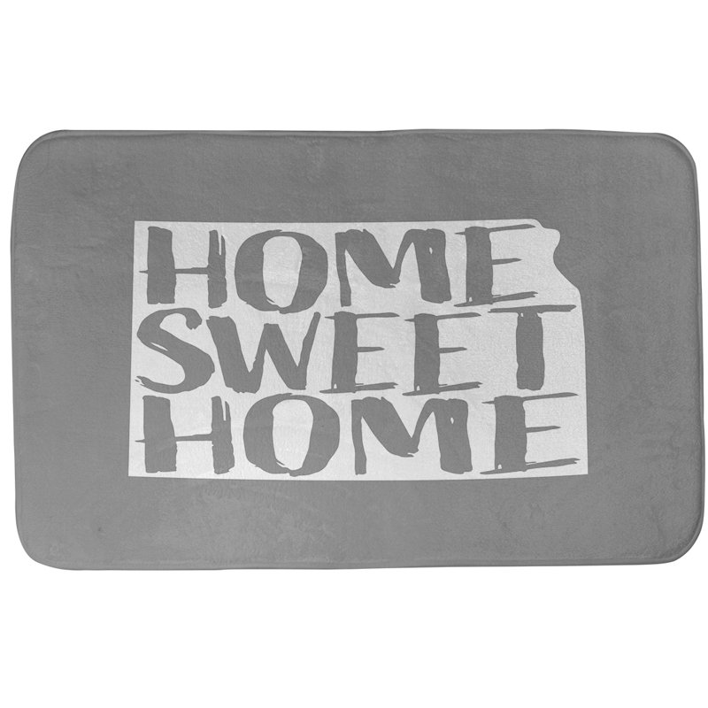 Tapis pour salle de bain kansas doux, l 21 po x L 34 po, Gris