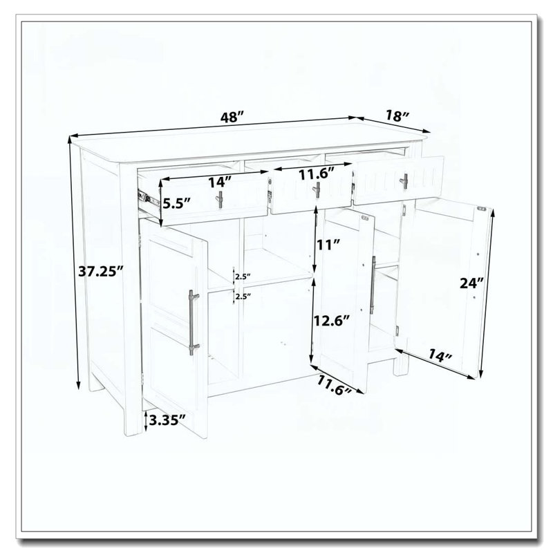 Cabinet with storage