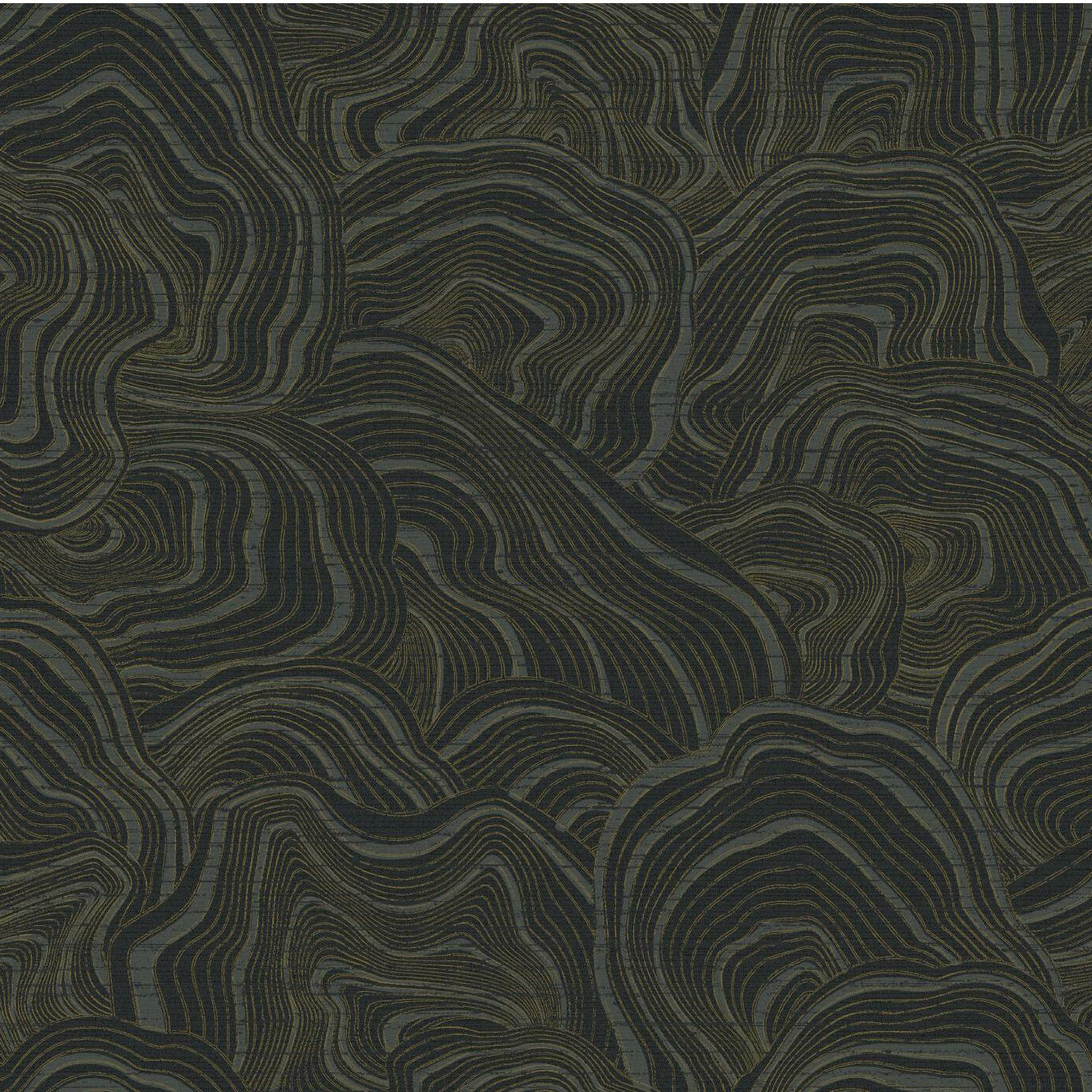 Nessa Abstract Wallpaper, Black