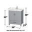 Sheffield 30" No Mirror Bathroom Vanity Set-59388407-59388406-125042101