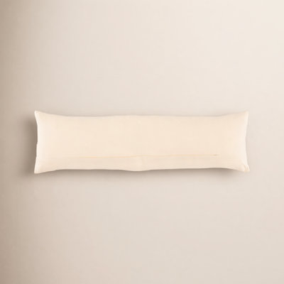 Fabienne Tassels Cotton Lumbar Throw Pillow