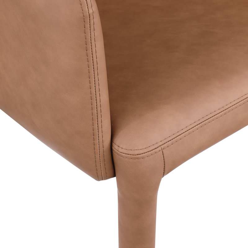 Pelle 25'' Wide, Brown Vegan Leather