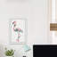 Let's Jingle And Flamingle - Single Picture Frame Painting-1202100053