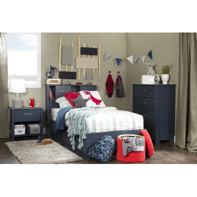 Cubby Full Bookcase Headboard by Harriet Bee