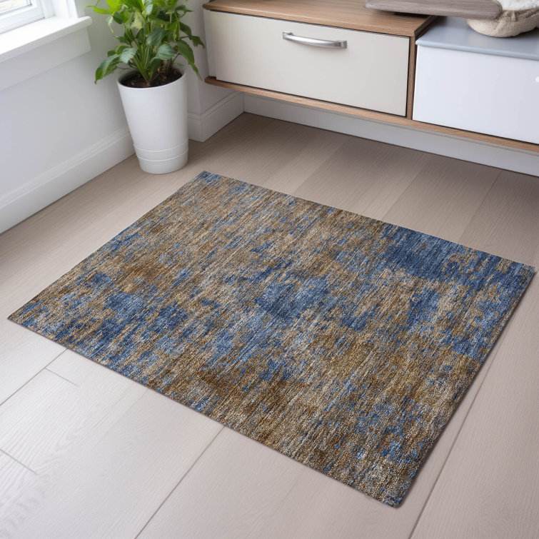 Premium Machine Washable Alexa AMF1093 Abstract Rug