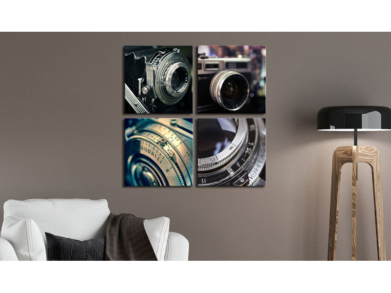 No Frame Print on Canvas, 40cm H x 40cm W