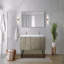 Ensemble de meuble-lavabo double 60 po x 20 po avec plateau en marbre de culture et robinet en or rose-1993340652-1993340659