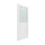 Porte standard en verre manufacturé semi-givré 80 po 1-Lite 80 po x 28 po x 80 po-122511954