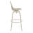 Clean Cut Swivel Counter Stool with Metal Frame-69342294-69342288